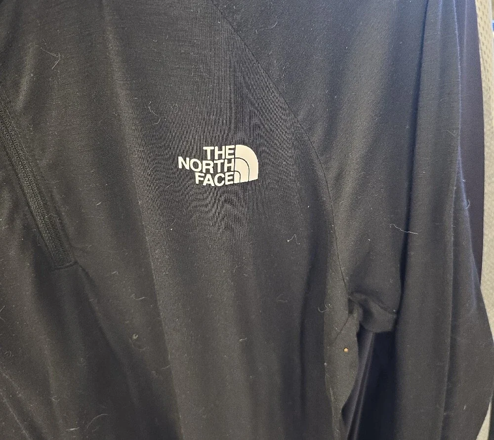 The North Face Black Lightweight Quarter-Zip Pullover